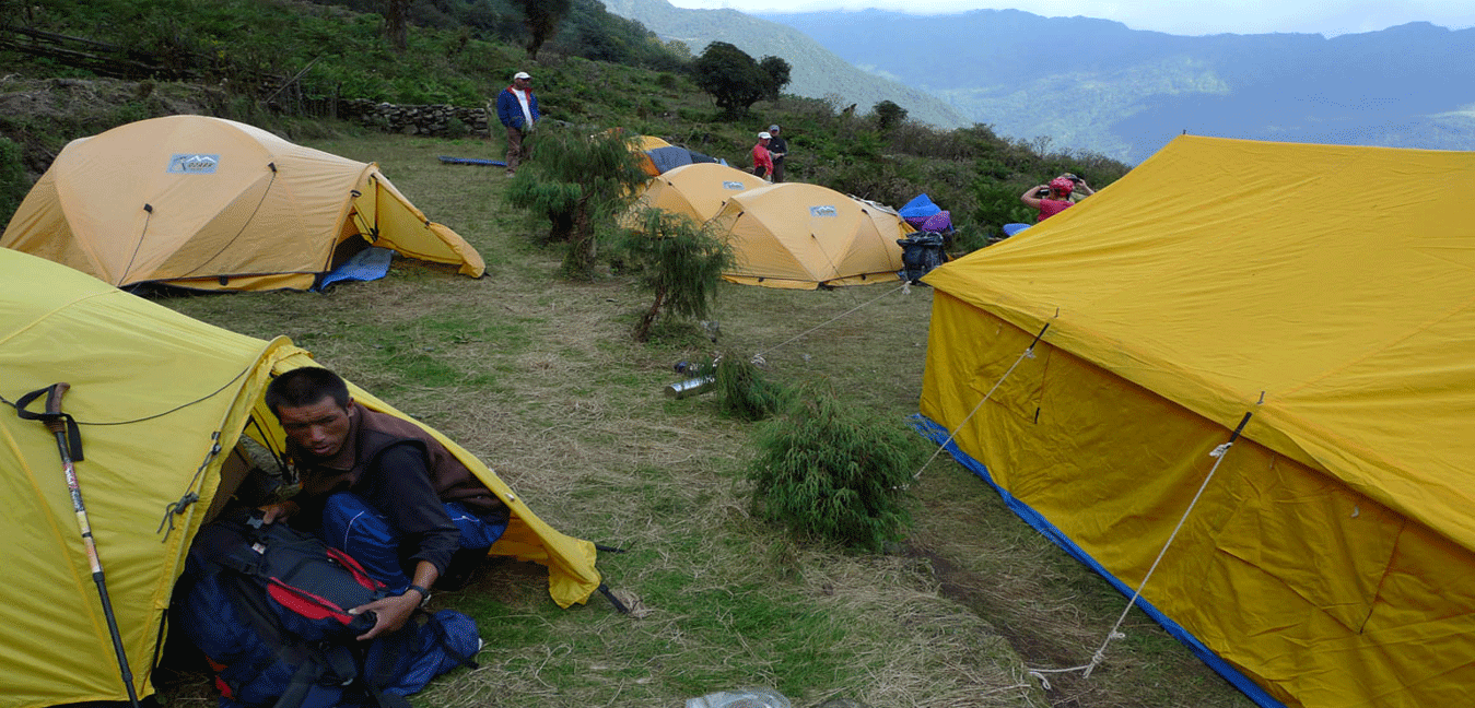 Camping at Dahachok